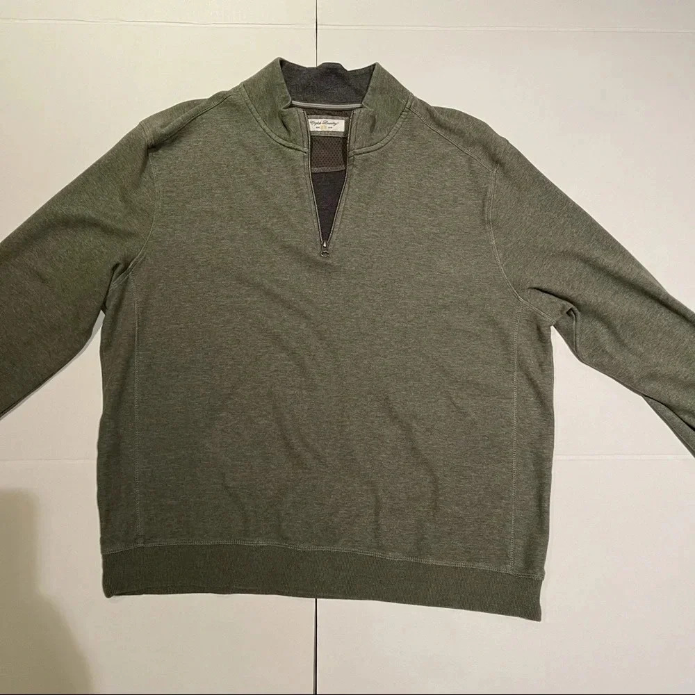 English Laundry Pull up  sweatshirt 1/4 zipper - Picture 6 of 10
